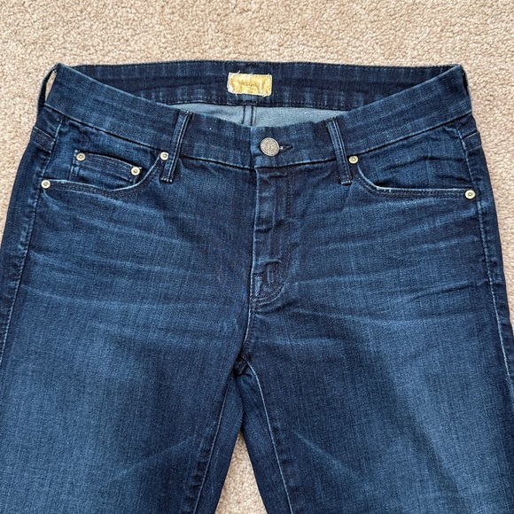 MOTHER The Looker in Love Lust & Pixie Dust Dark Wash Stretch Jeans Size 27 - Picture 3 of 10